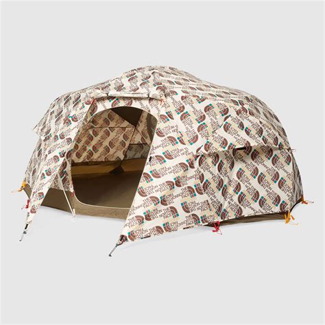 gucci x the north face tent|north face gucci tent price.